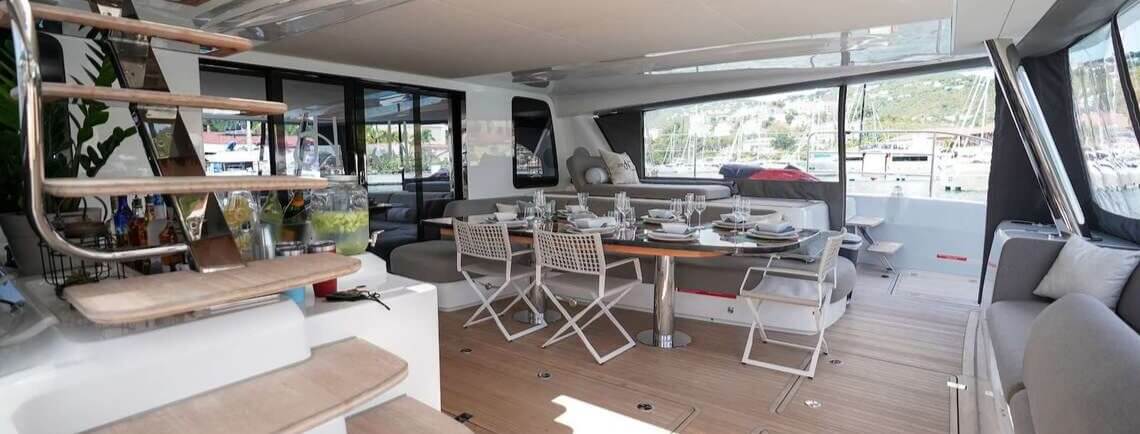 JUSTIFIED HORIZONS Lagoon Catamaran 2