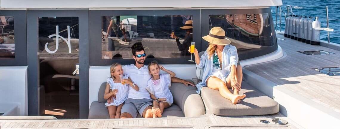 JUSTIFIED HORIZONS Lagoon Catamaran 4