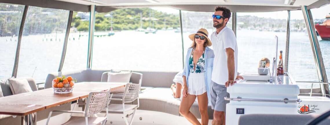 JUSTIFIED HORIZONS Lagoon Catamaran 5