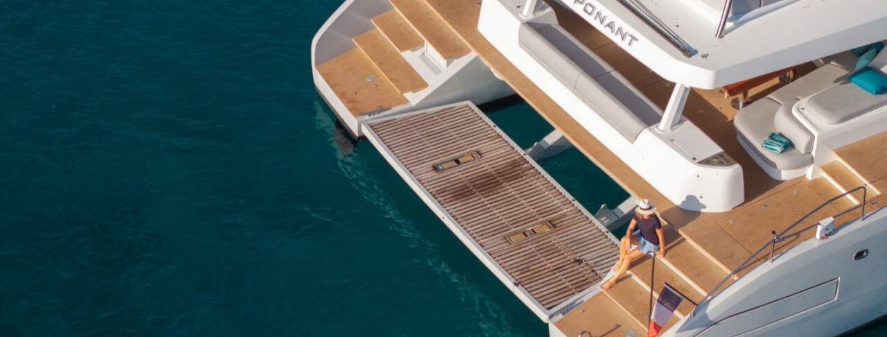 Spirit of Ponant Lagoon Catamaran 18