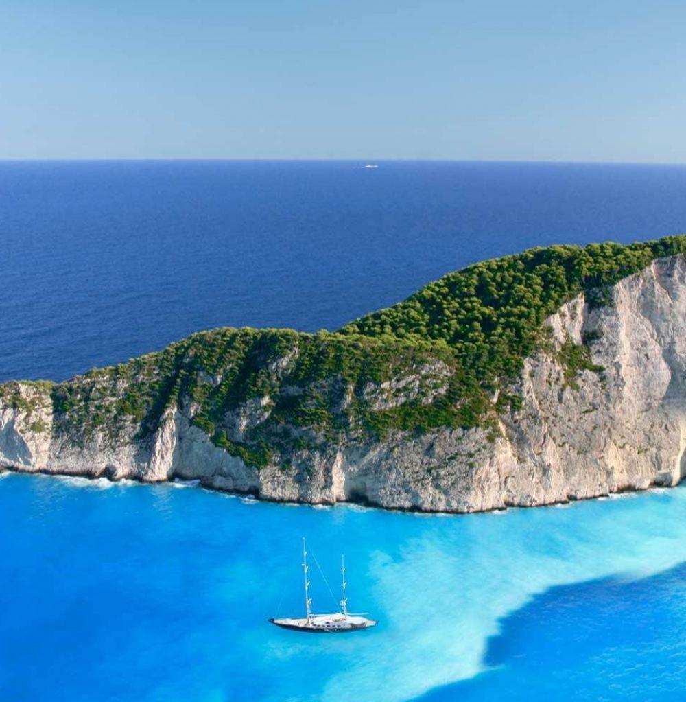 Superyacht charter Grécia